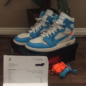 Nike Off White Unc Jordan 1